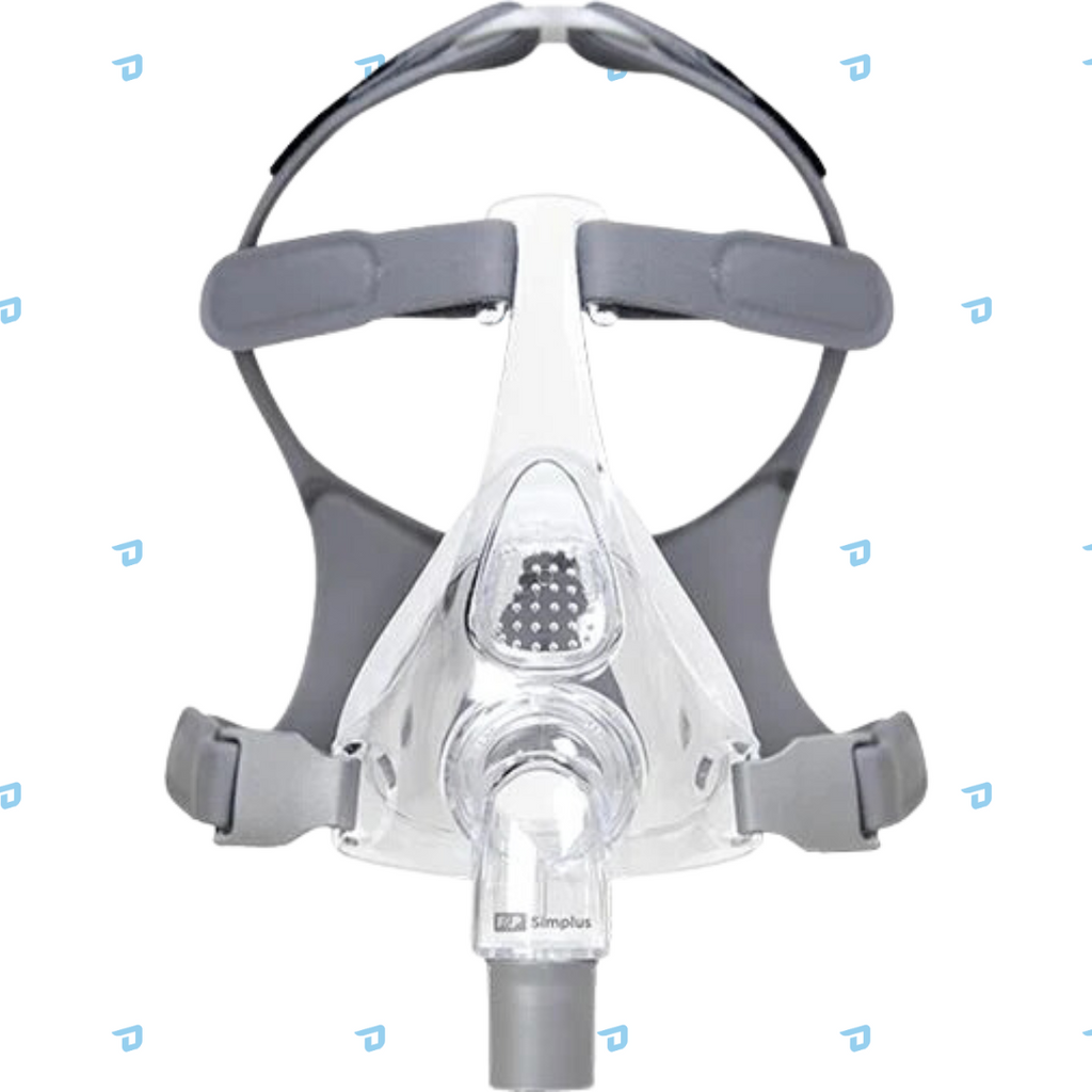 F&P Simplus Full Face CPAP Mask FitPack with Headgear | Large FitPack