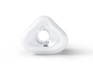 A clear silicone replacement cushion for the Philips Wisp Nasal Mask, designed for minimal contact and superior seal.