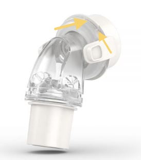 AirFit F20/F30 QuietAir Elbow Replacement - Foto 5