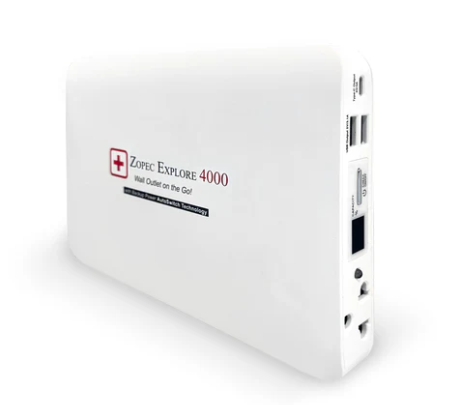 Zopec Explore 4000 Portable CPAP Battery – Reliable Backup Power